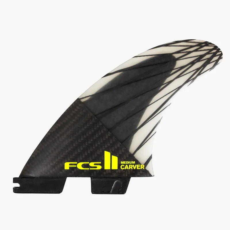 FCS II Carver PC Carbon Tri Fin Set